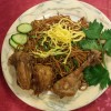 [ 30 ] bami goreng met gestoofde kip halal