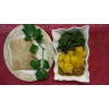 [ 105 ] roti met aardappelen en groenten
halal